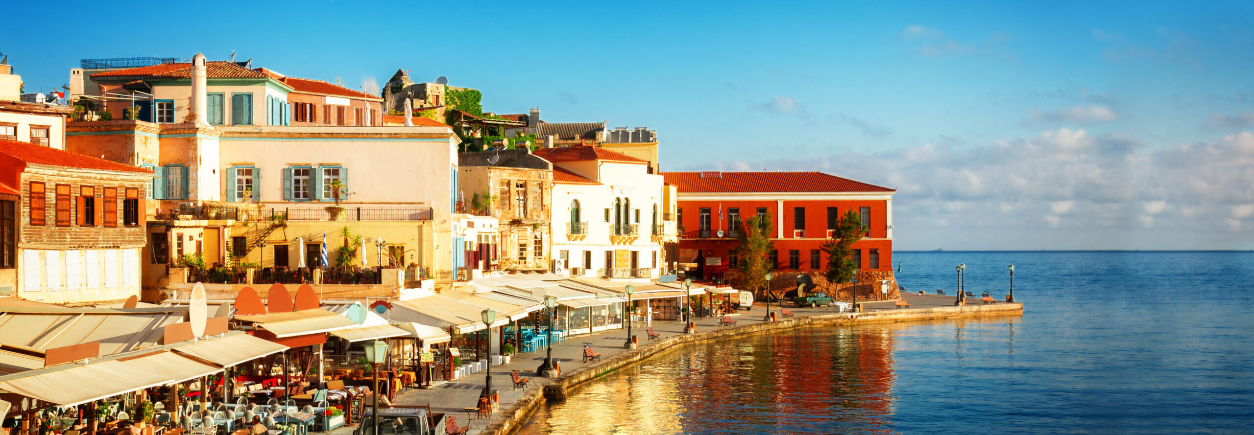 habour of Chania, Crete, Greece