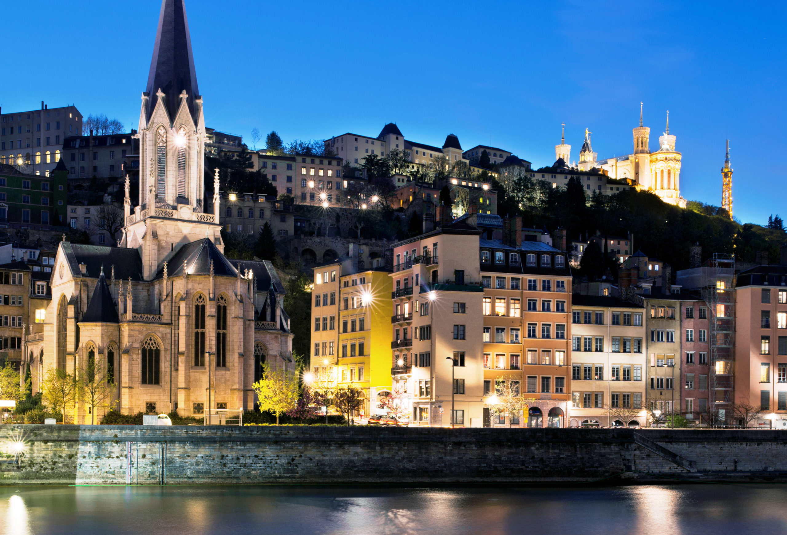 Famous view of Lyon