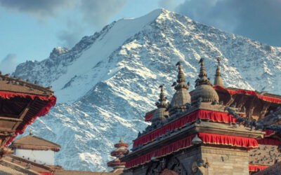 Un temple à Katmandu