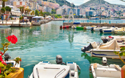 Un petit port en Albanie